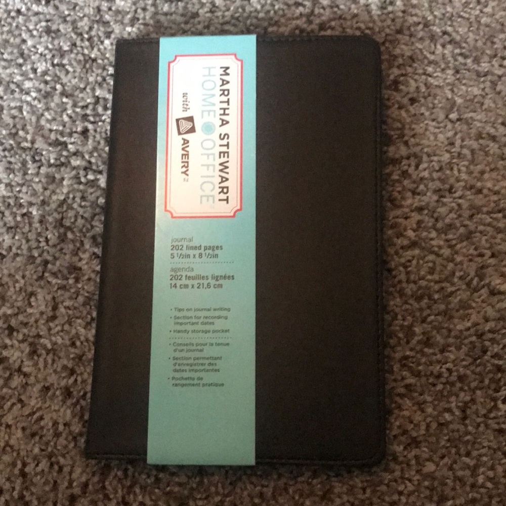 Martha Stewart Home Office with Avery journal